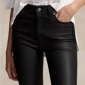 Polo Ralph Lauren Women's Black Skinny Pants